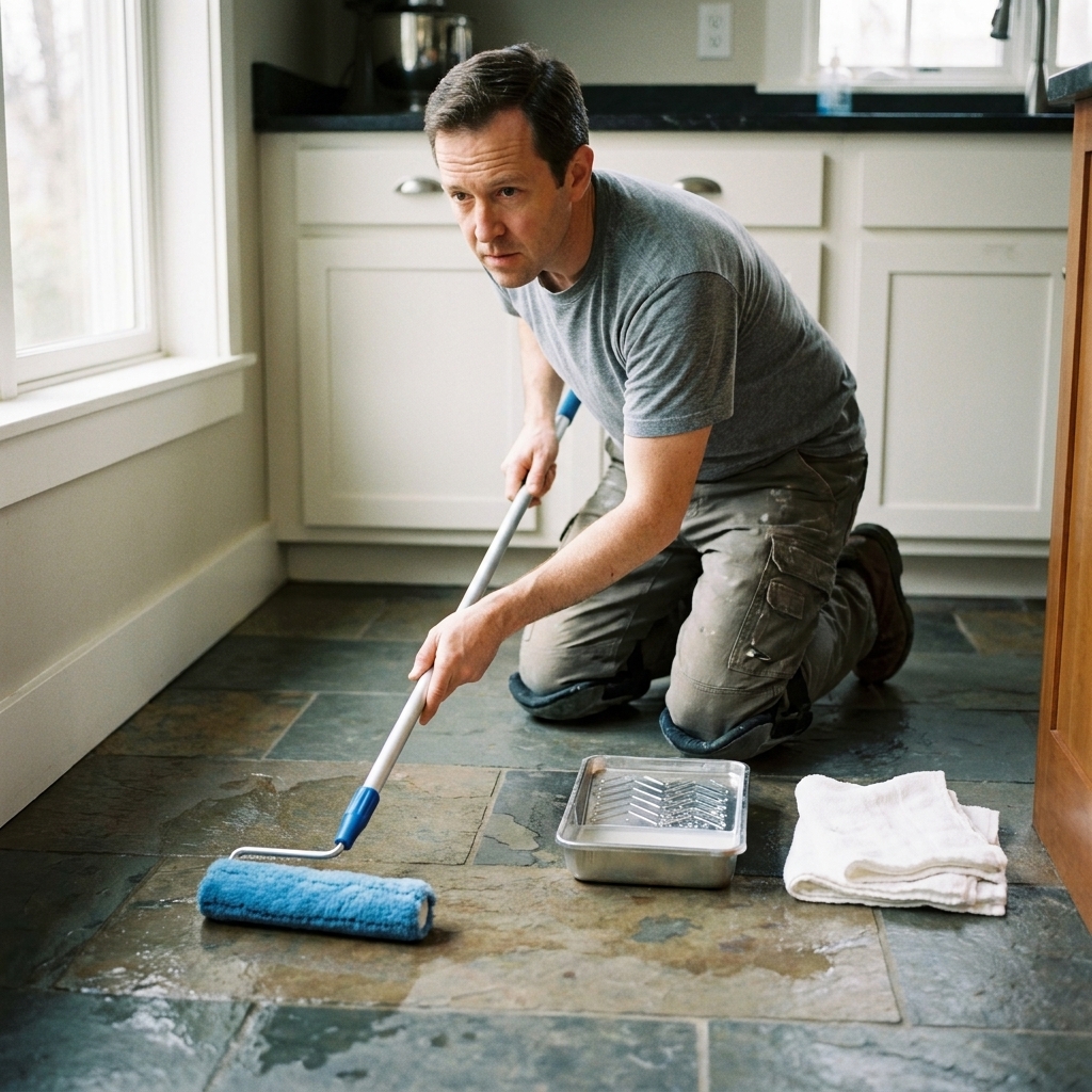 Sealing Natural Stone and Porous Tile