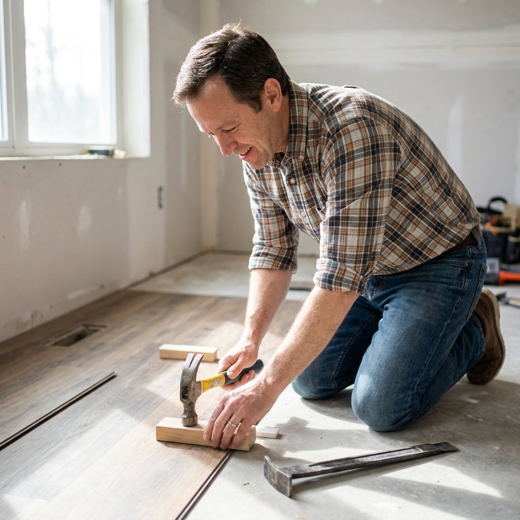 How to Install LVP Over a Concrete Slab