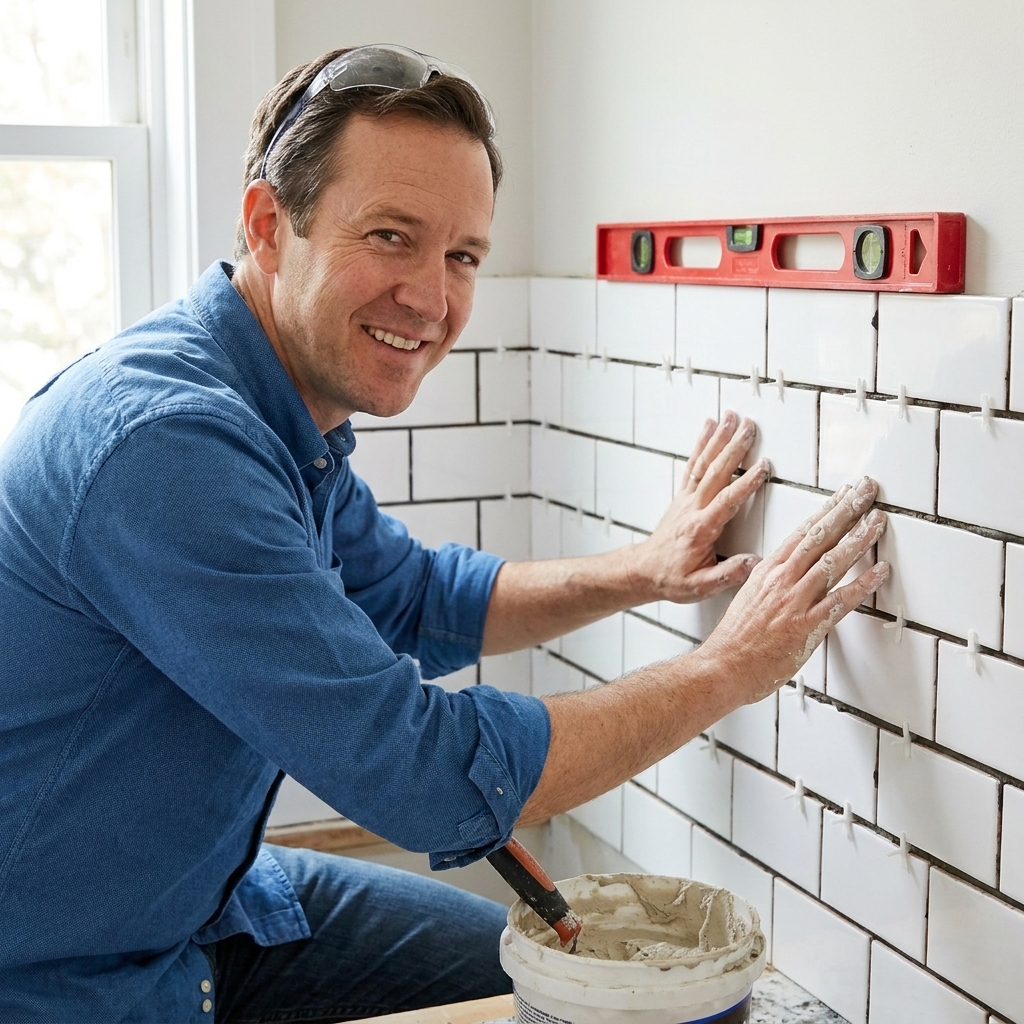 How to Install a Subway Tile Kitchen Backsplash