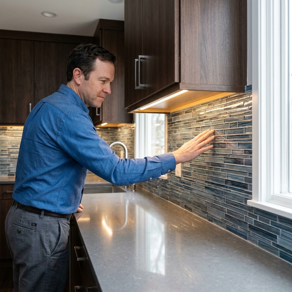 Kitchen Backsplash Materials: Glass vs Stone vs Ceramic