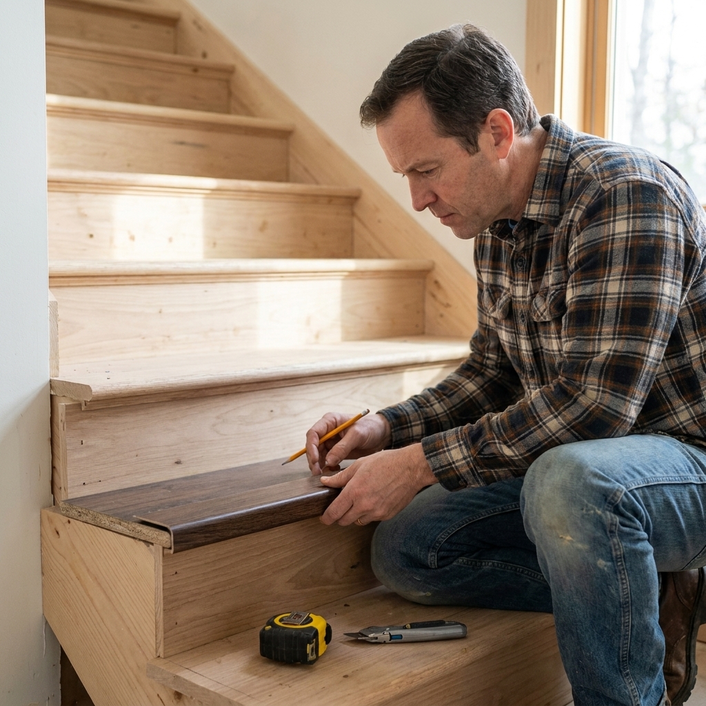 Installing Laminate Flooring on Stairs